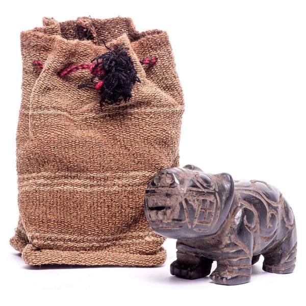 Onyx Otorongo Jaguar Carving